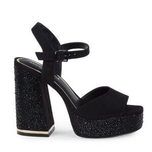 Kenneth Cole Dolly Embellished Platform Sandals